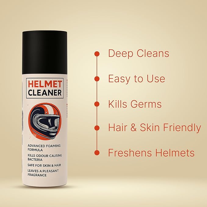 Shine X Pro Helmet Cleaner & Microfiber Cloth