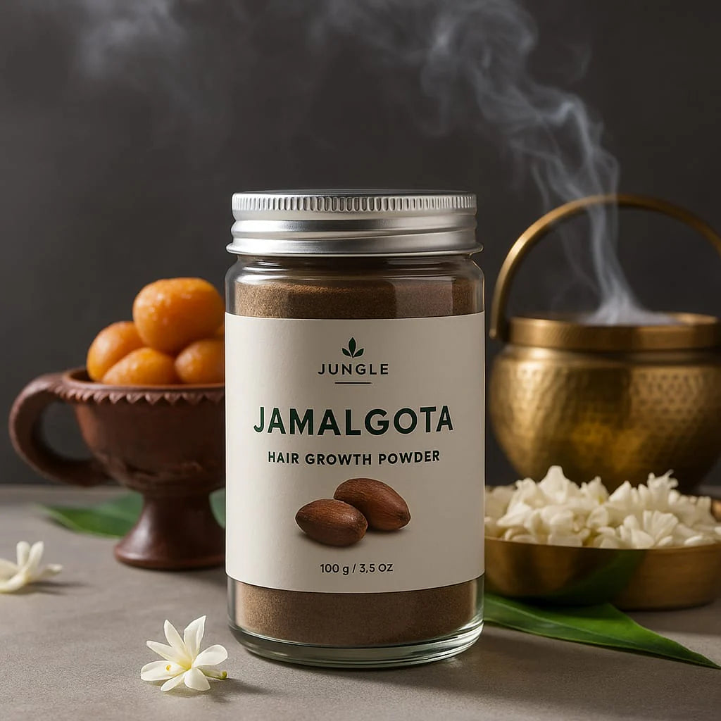 Jamalgota Ayurvedic Hair Growth Powder Buy 1 Get 1 Free🌿