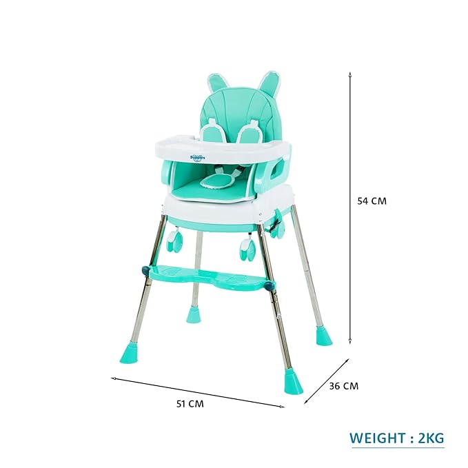Supples 3-in-1 High Chair for Babies and Kids