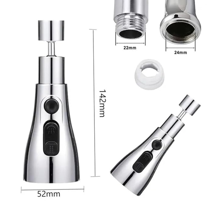 TEKCOOL Tap Extender for Kitchen Sink, Flexible Faucet with Tap Extension for Convenient Use Upgrade Your Kitchen Sink with Flexible Tap for Easy Access