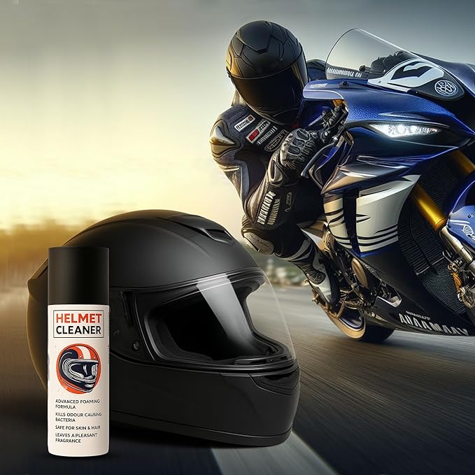 Shine X Pro Helmet Cleaner & Microfiber Cloth