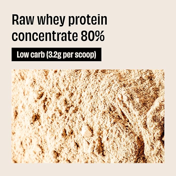 The Whole Truth Whey Protein Concentrate Unflavoured | 2 kg (4.4 lbs) | 26g Protein per scoop | 6.4g BCAA | 100% Authentic Whey & No Adulteration | Clean and Light | Muscle Building | Vegetarian